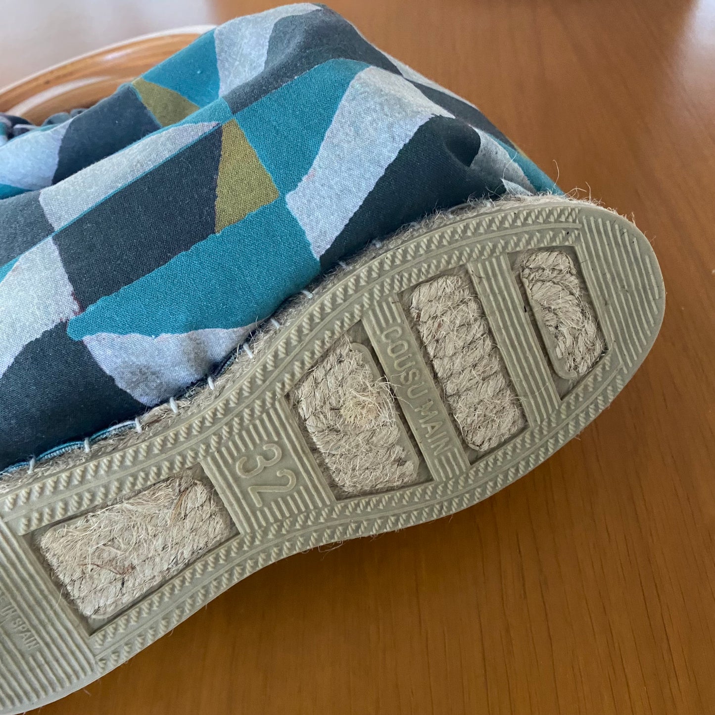 Bolso rombos de colores