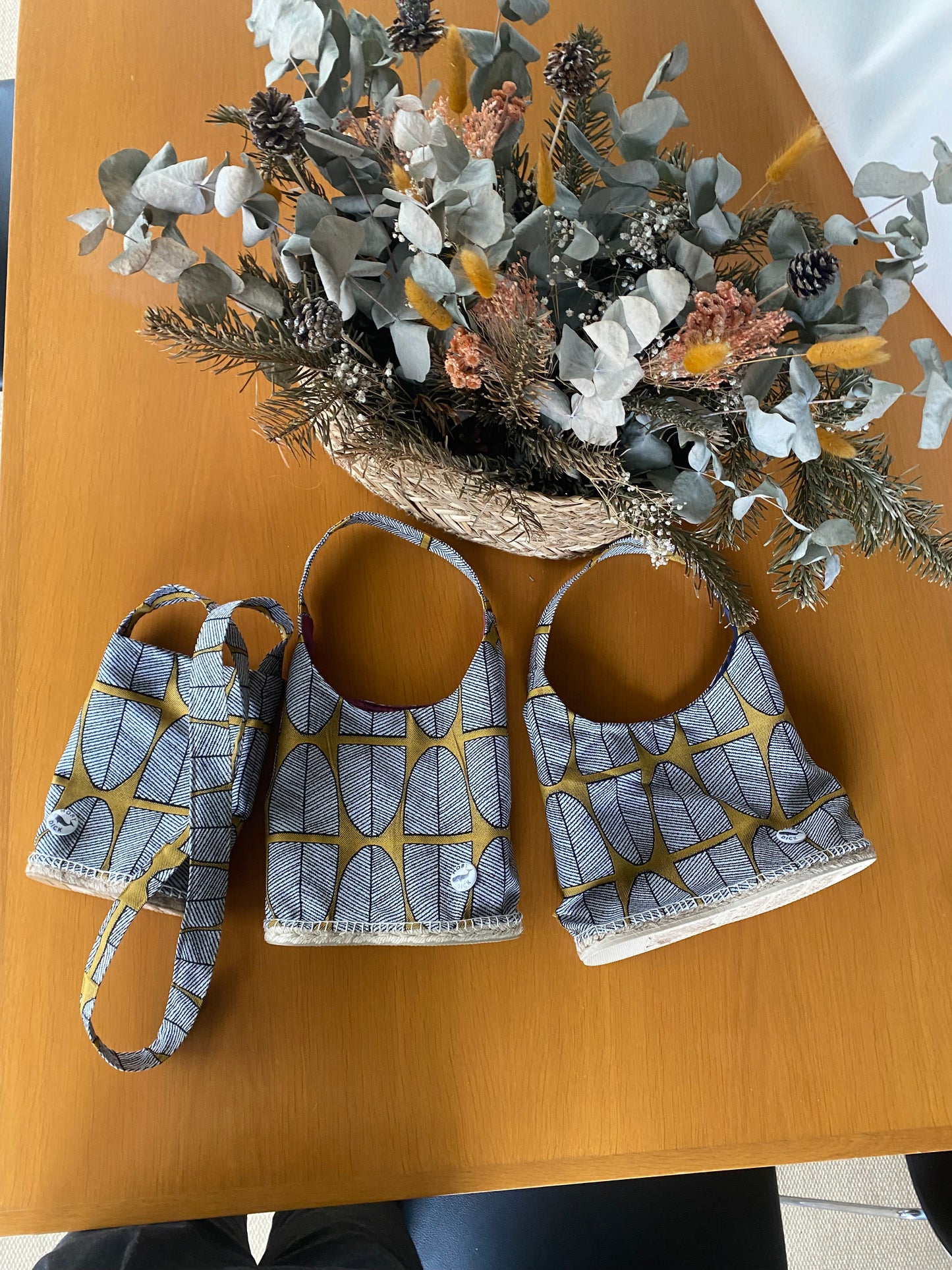 Bandolera mini amarilla