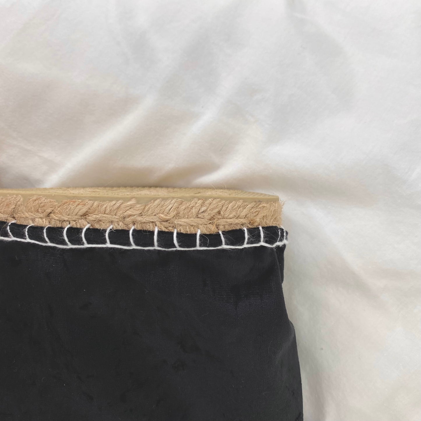 Bolso negro terciopelo