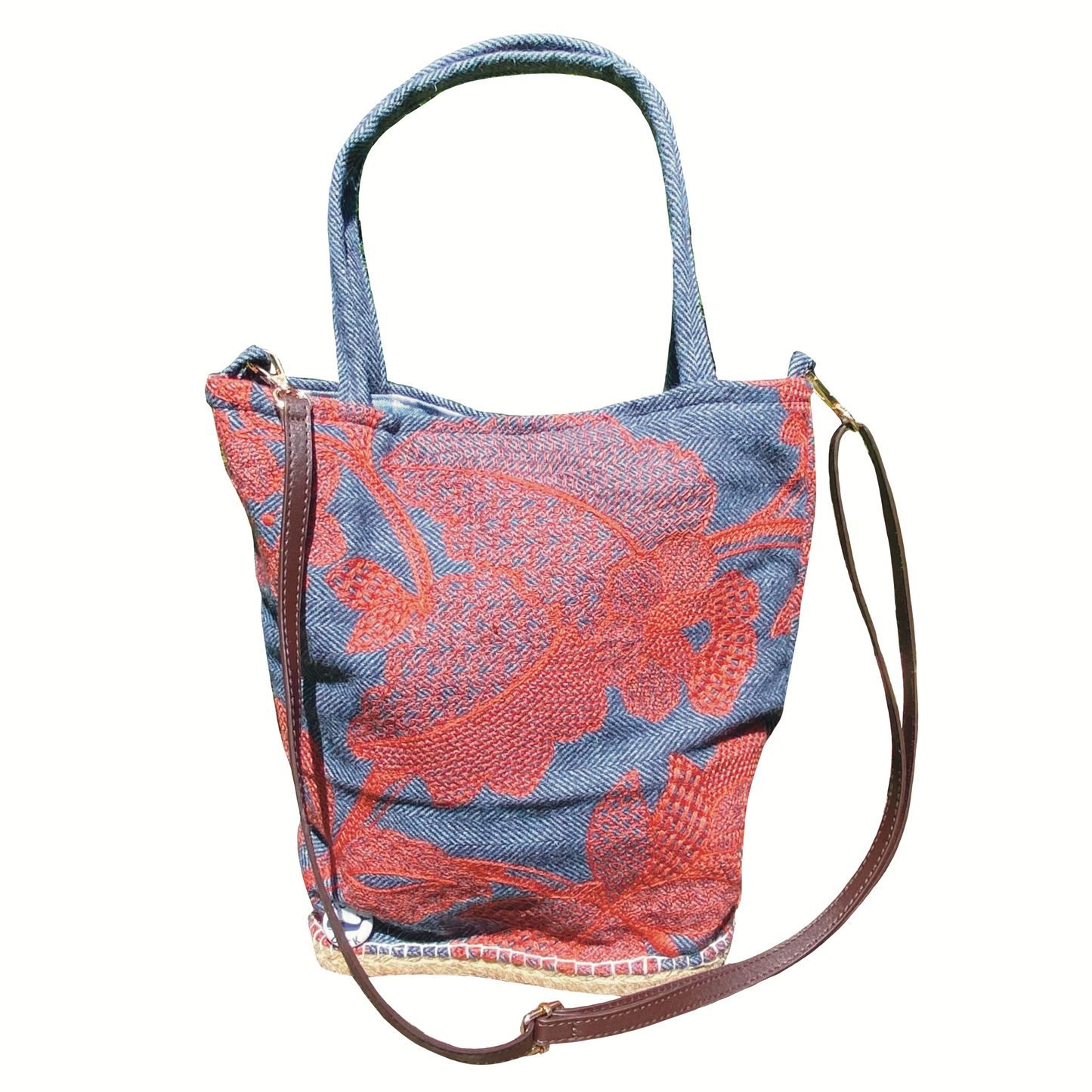 Mod. Basket Denim Bordado