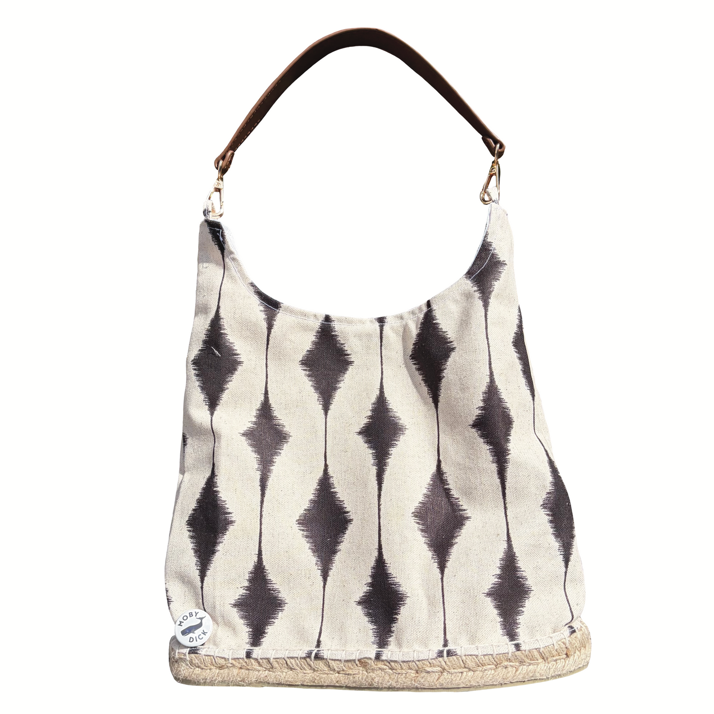 Bolso B&W con asa de cuero