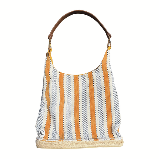 Bolso especial con asa de cuero