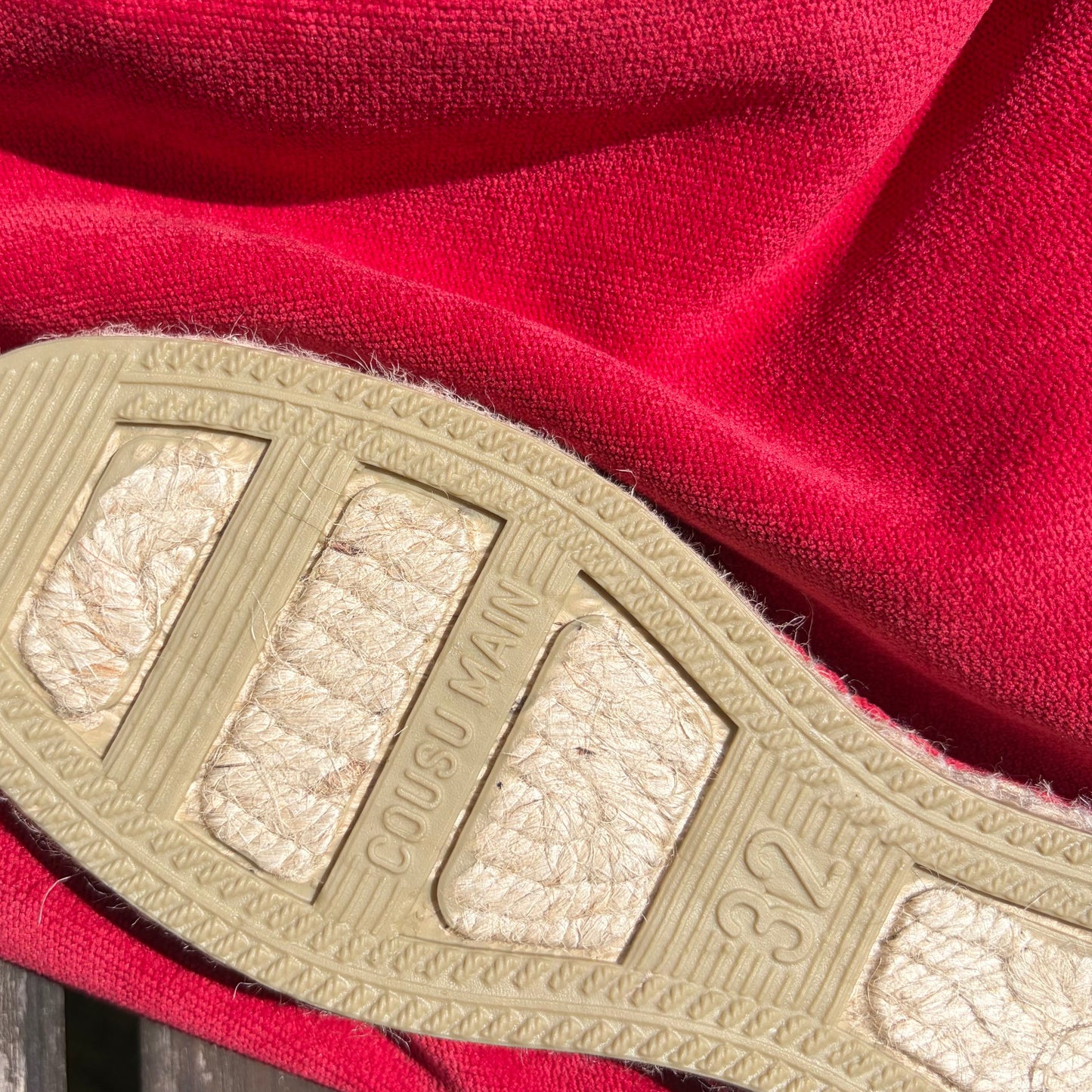 Bolso rojo terciopelo
