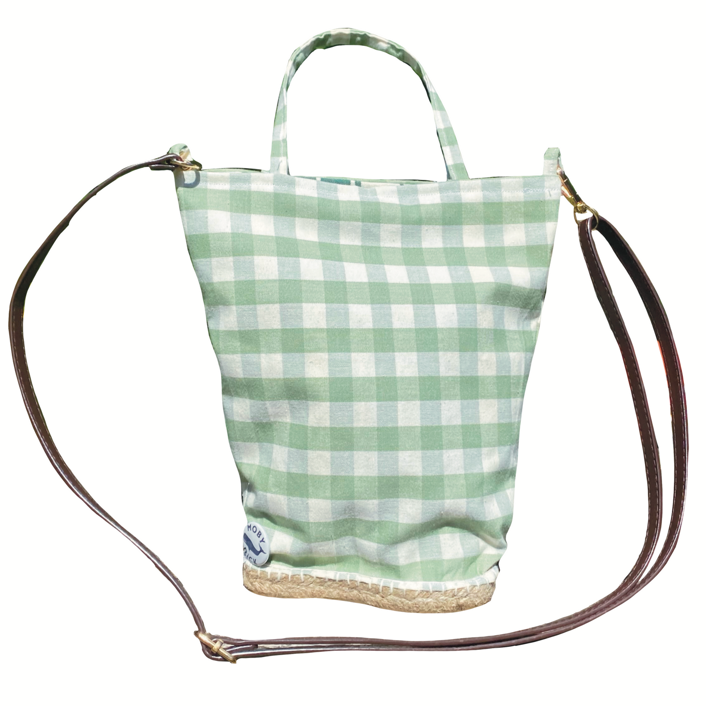 Mod. Basket Mini Vichy Verde