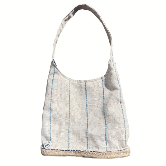 Bolso línea azules lino